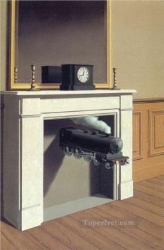 抽象的かつ装飾的 Painting - 1938 年のシュルレアリスムの時間に釘付け